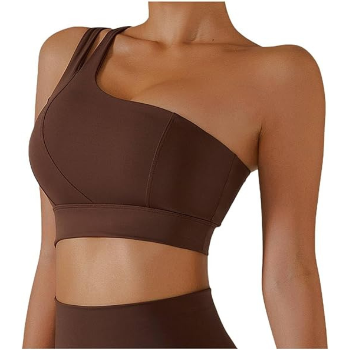 Women's Sexy One Shoulder Sports Bra