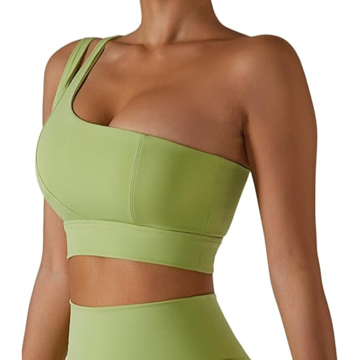 Women's Sexy One Shoulder Sports Bra