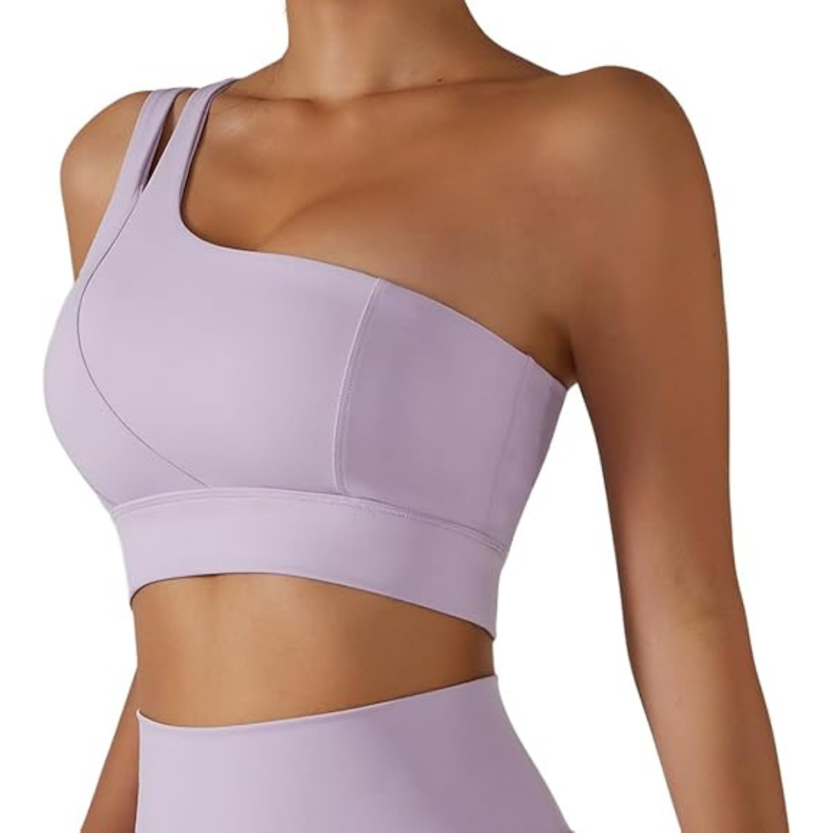 Women's Sexy One Shoulder Sports Bra