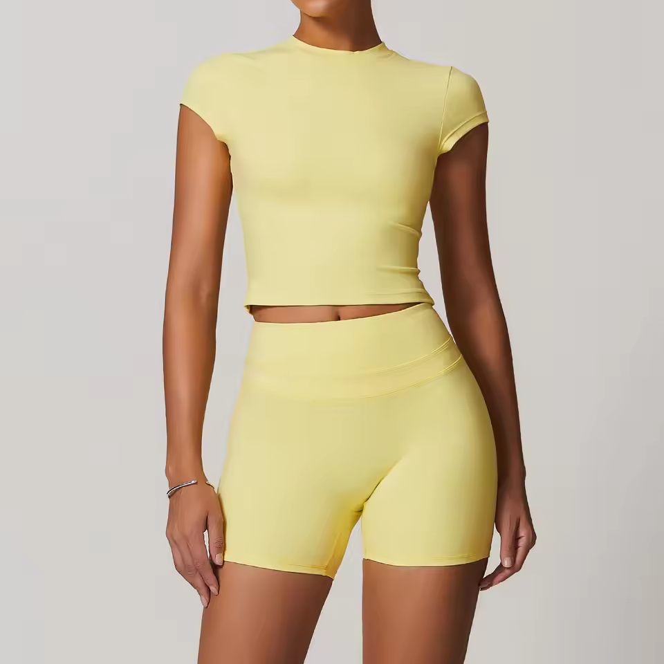 Women's Sports Vest + Shorts 2PCS Set