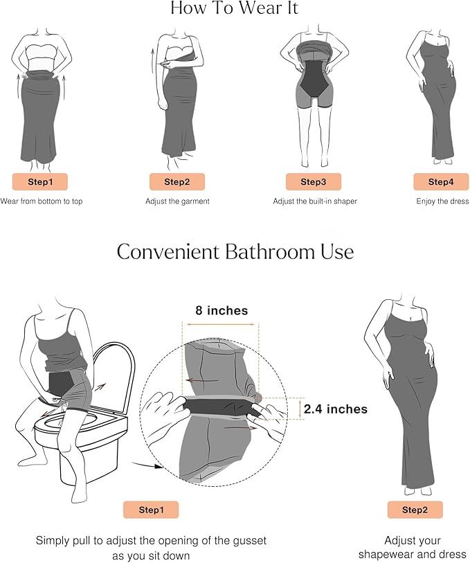 Shapewear Sculpting Maxi Dress