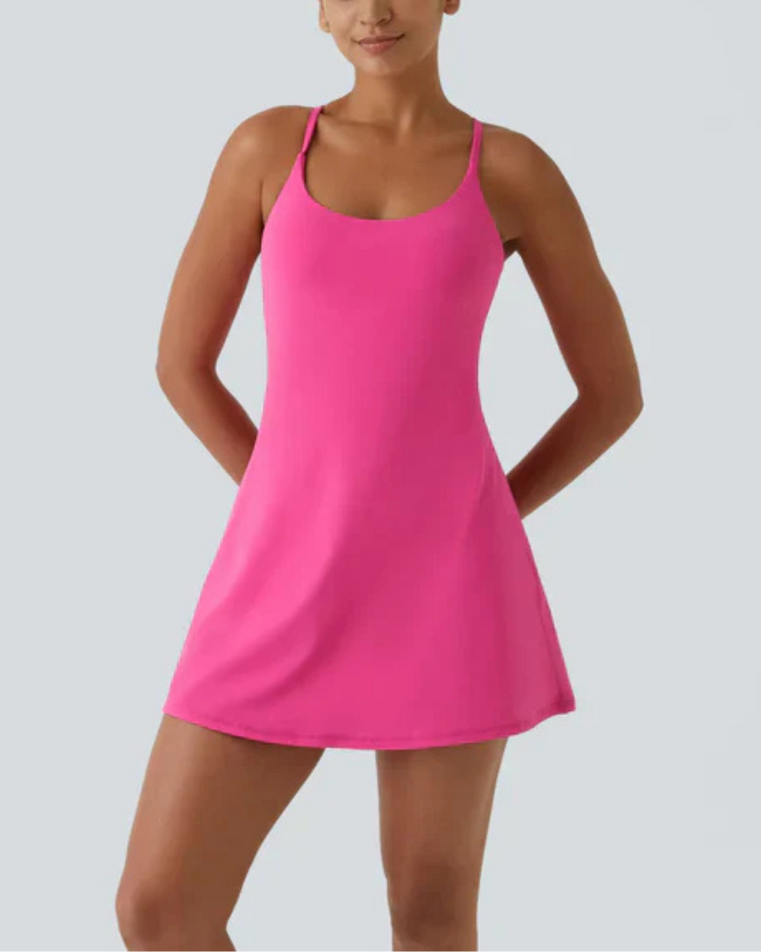Super Soft Backless Active Dress