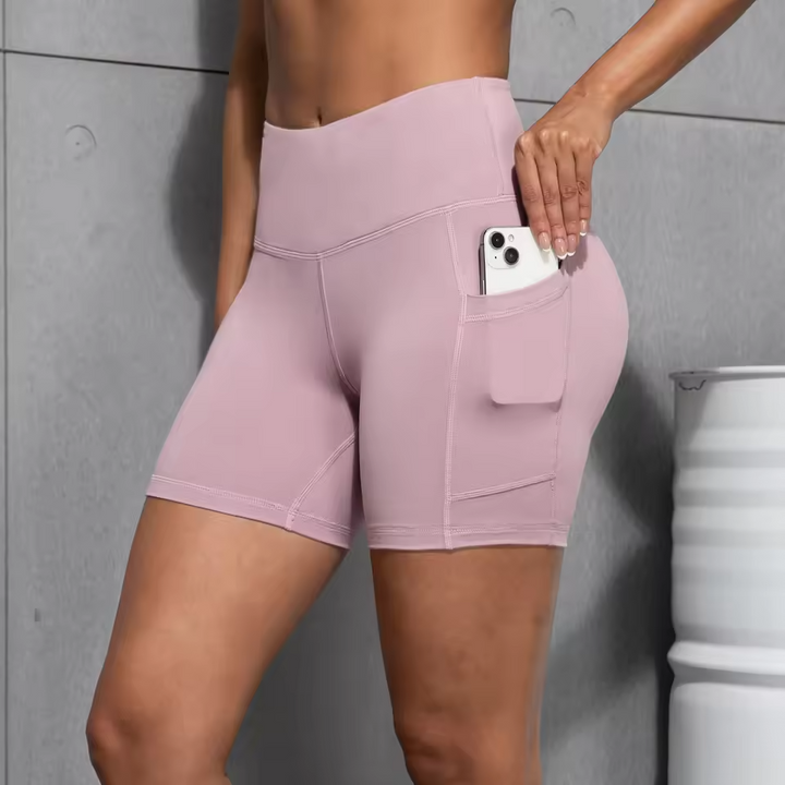 Women's Sports Shorts with Pocket