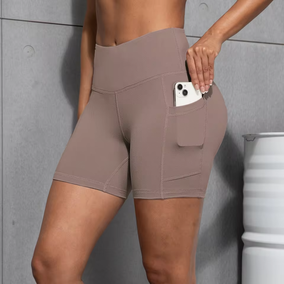 Women's Sports Shorts with Pocket