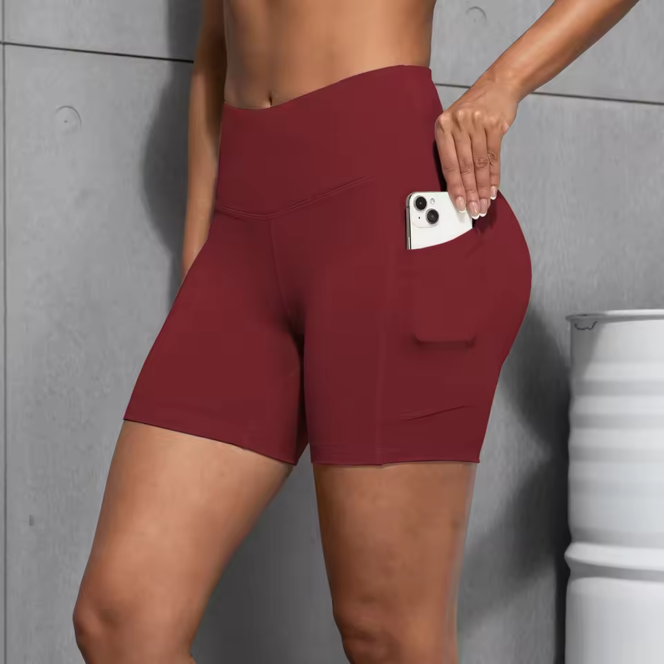 Women's Sports Shorts with Pocket