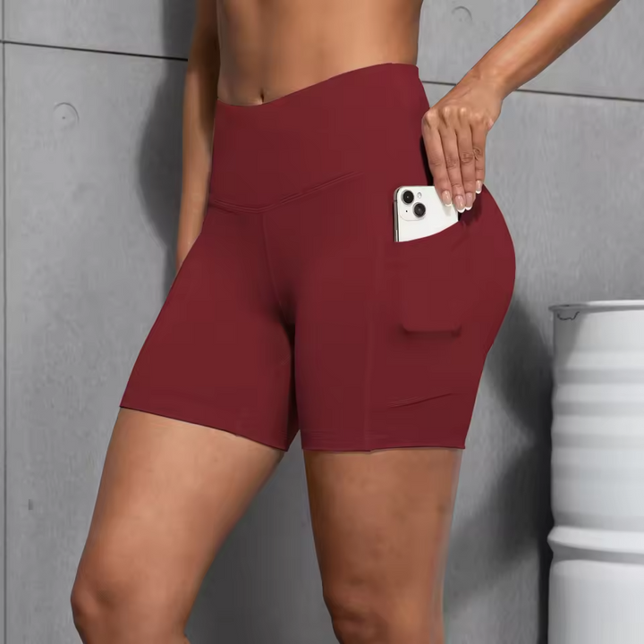 Women's Sports Shorts with Pocket