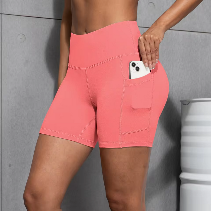 Women's Sports Shorts with Pocket