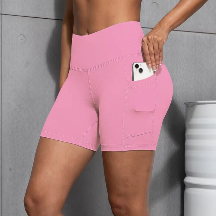 Women's Sports Shorts with Pocket